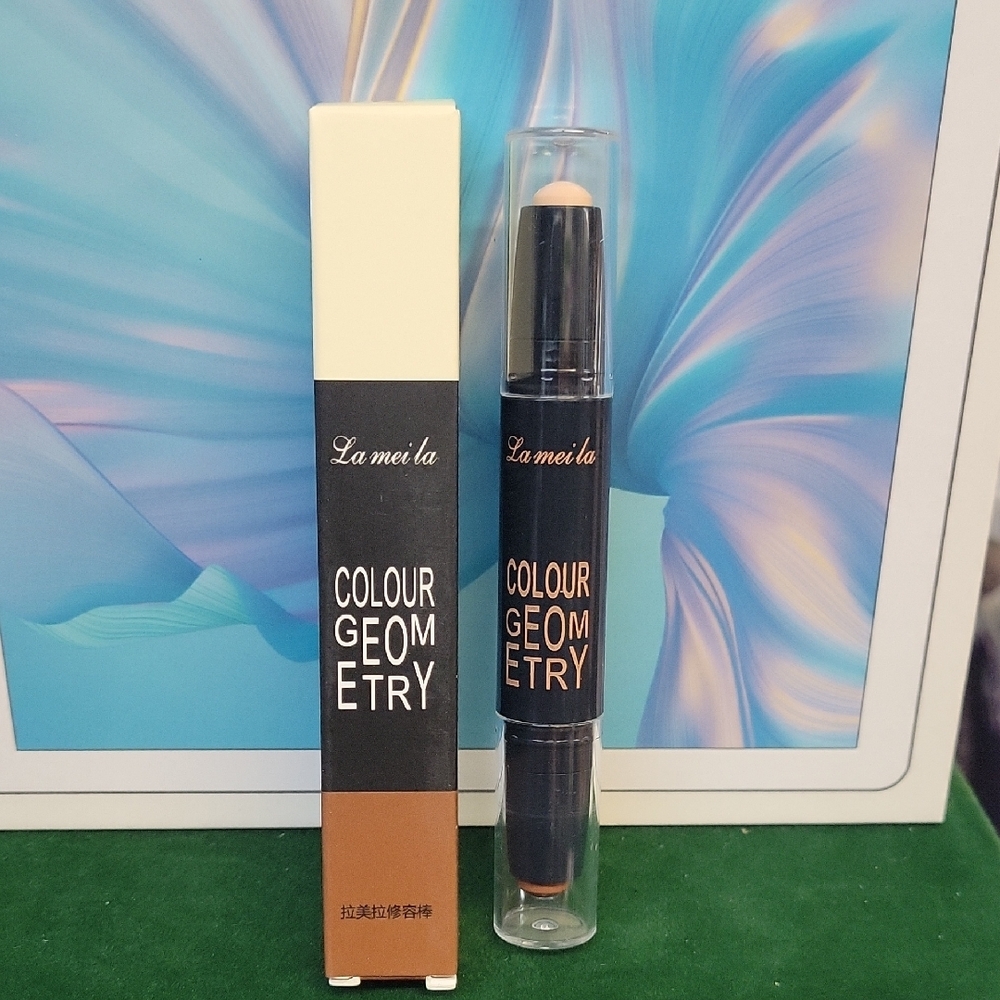 La Mei La Colour Geometry double-headed contouring stick 02 New